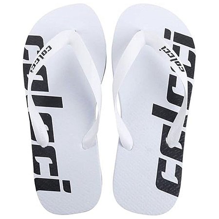 Chinelo Colcci Logos Masculino Branco