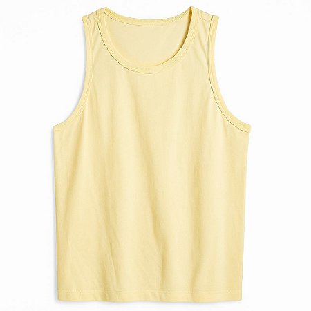 Regata Red Feather Básica Masculina Amarelo Candy