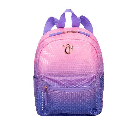 Mini Bag Capricho Paetê - Rosa com Lilás Sestini