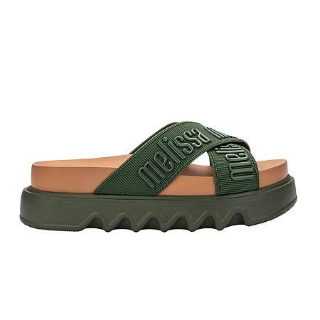 Sandália Melissa Cross M Lover Platform Verde