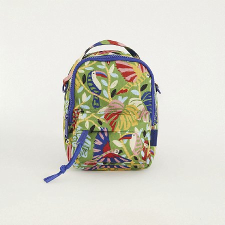 Mini Mochila Farm Borogodó Bosque dos Pásssaros