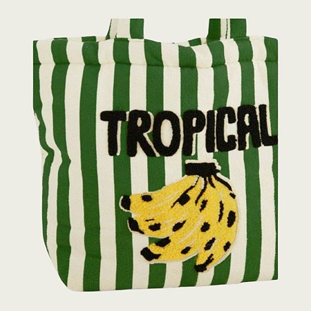 Bolsa Farm Totebag Solzão Banana Tropical
