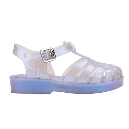 Sapatilha Melissa Mini Possession Baby Azul Perolado