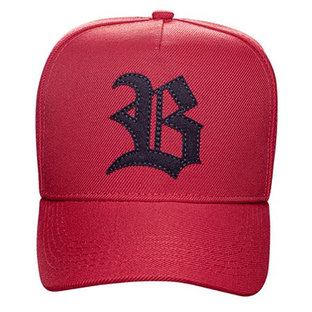 Boné Blck Brasil Vermelho Strapback Black Red
