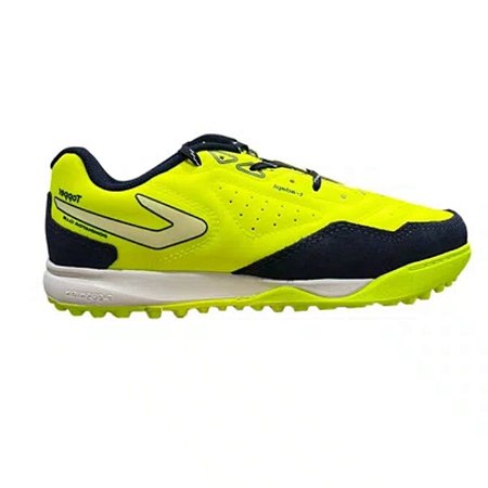 Chuteira Topper Dominator Club V Society Amarelo Society