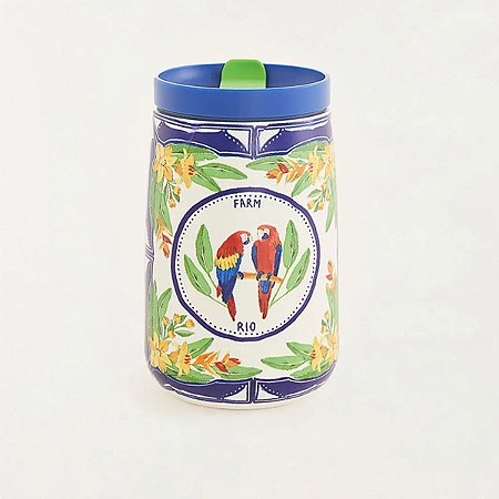 Copo Farm Que Sede 450ml Destino Tropical