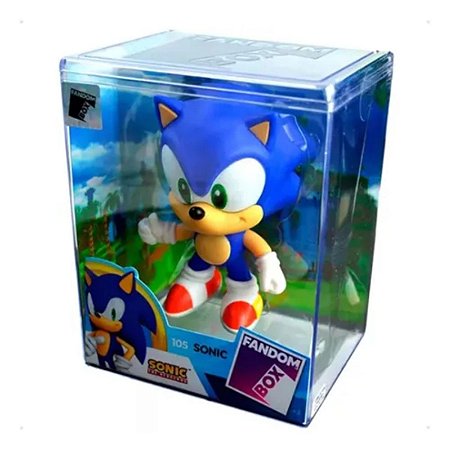 Boneco Sonic Turma do Sonic Fandom Box Colecionável