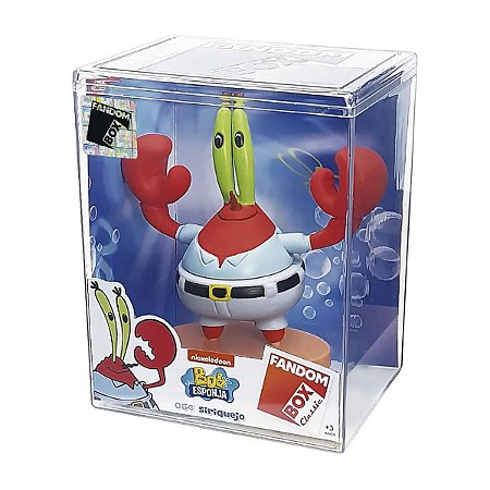 Boneco Sirigueijo Fandom Box Colecionável