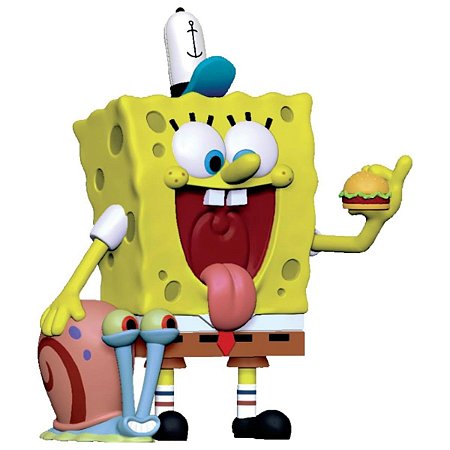 Boneco Bob Esponja 25 anos Fandom Box Classic Colecionável