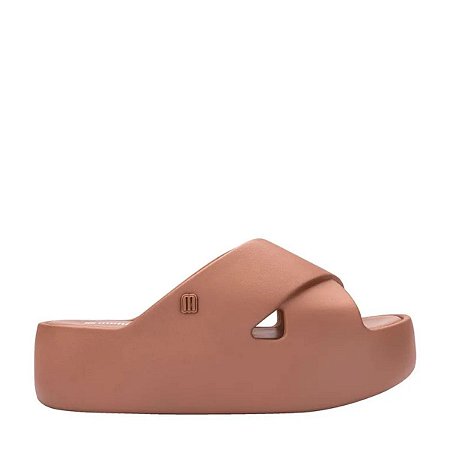 Sandalia Melissa Free Cross Marrom