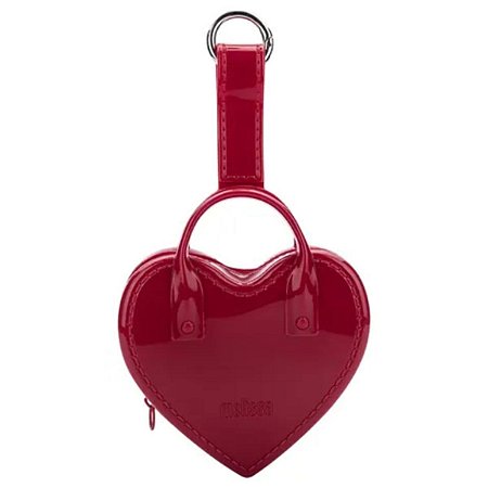 Bolsa Chaveiro Melissa Heartbeat Pocket Vermelho