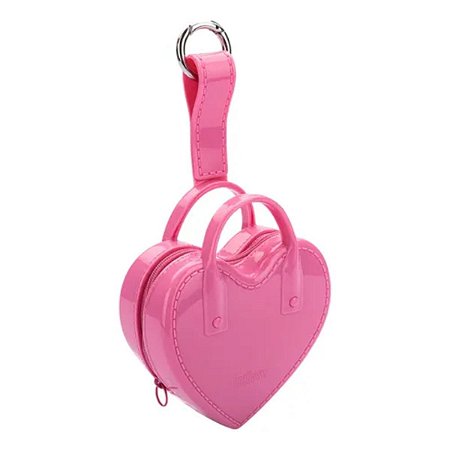 Bolsa Chaveiro Melissa Heartbeat Pocket Rosa