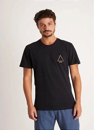 T-SHIRT REDLEY SILK FOLHA PRETO  REVENDEDOR AUTORIZADO