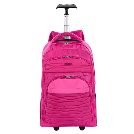 Mochila Sestini Carrinho Mega Rodas Sestini Evolution Rosa