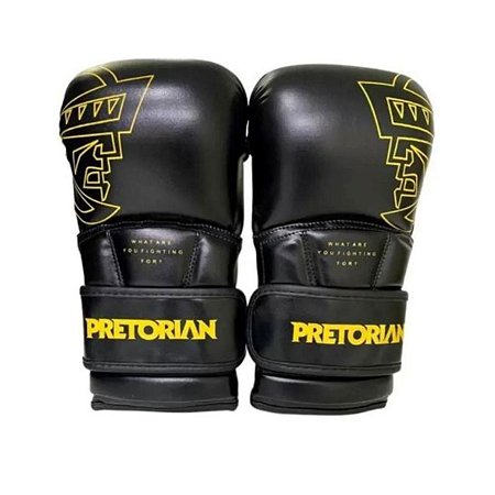Luva Mma Pretorian Hybrid Black Boxe Muai Thay