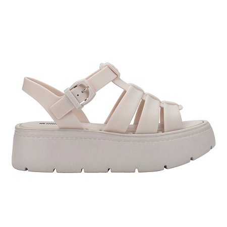 Sandália Melissa Up Plataforma Ad Bege Claro