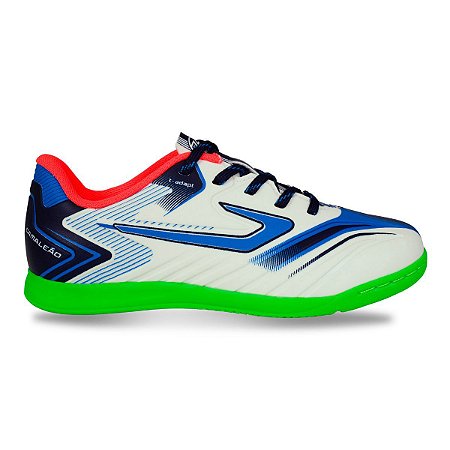 Chuteira Topper Infantil Camaleao Branco MultiColor