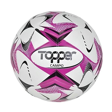 Bola Topper Slick Colorfull Campo Branco Lilás