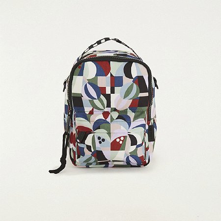 Mini Mochila Farm Borogodó Mix Coqueiro Gráfico