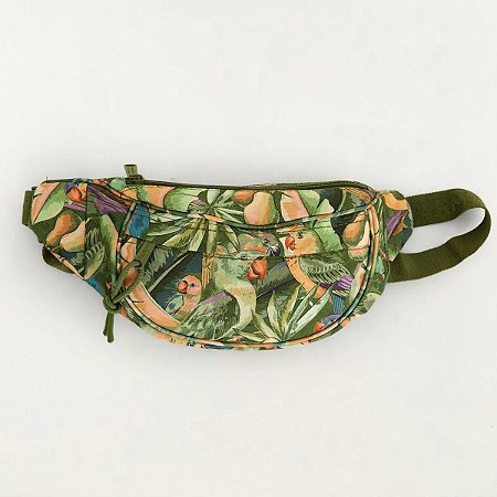 Pochete Farm Dengo Estampada Floresta de Passarinho