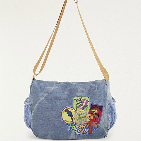 Bolsa Farm Brisa Patch Rio Azul