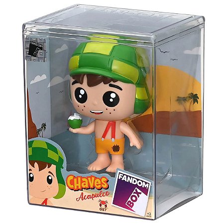 Boneco Turma do Chaves Acapulco Fandom Box Colecionável