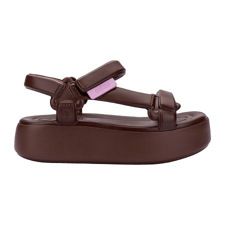Sándalia Melissa Free Puff Papete Bronze