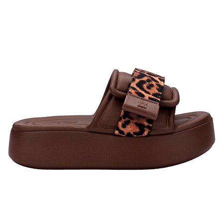 Sándalia Melissa Free Muse Platform Bronze Oncinha