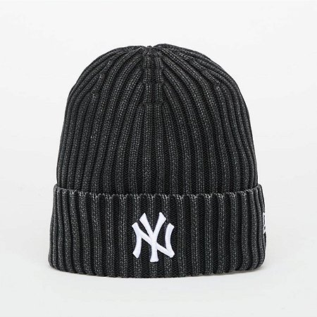 Gorro New Era NY New York Yankees Preto Washed