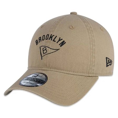 Boné New Era 920 Brooklyn  Fashion Vintage Marrom