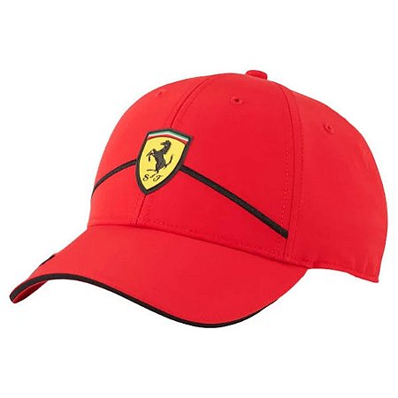 Boné Puma Aba Curva Ferrari Race Vermelho