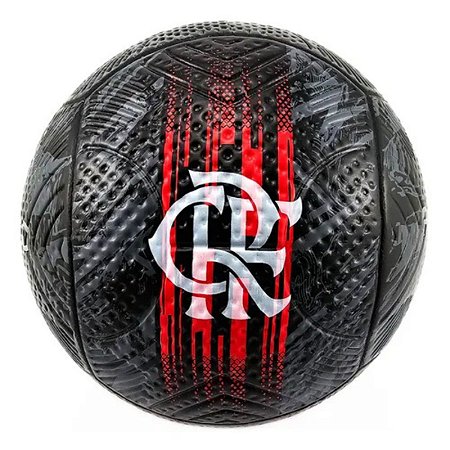 Bola Dualt de Futebol do Flamengo Preta