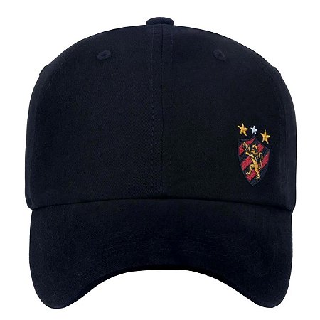 Boné Sport Bordado Frontal Esquerdo Preto Supercap