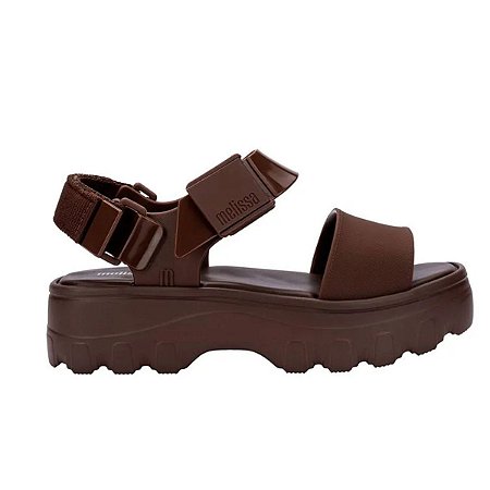 Sandália Melissa Kick Off Sandal Feminina Marrom