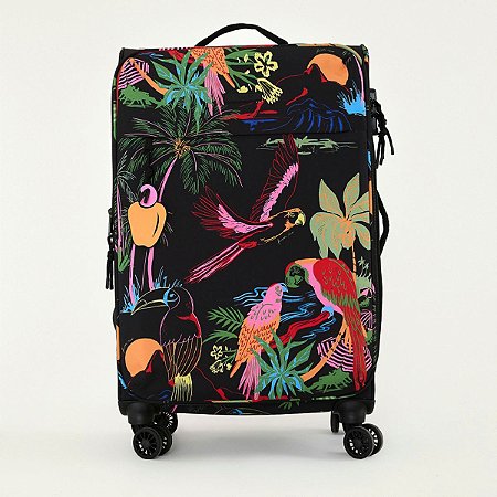 Mala Farm Me Leva Tecido Descoladinha Preto M