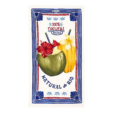 Toalha Chamego Farm Selo Praiano Navy