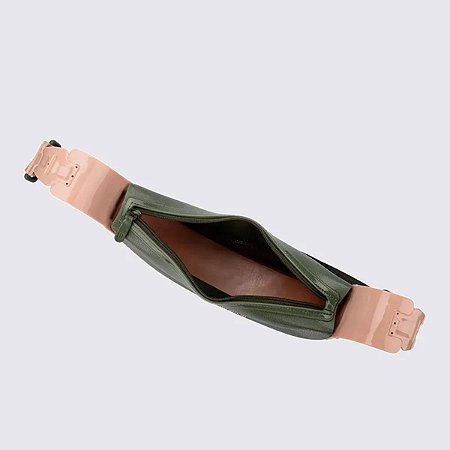 Bolsa Melissa Vibe Feminina Verde Bege