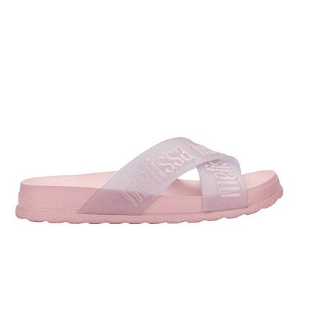 Sandália Melissa Cozy Slide M-Lover II Rosa Perolado