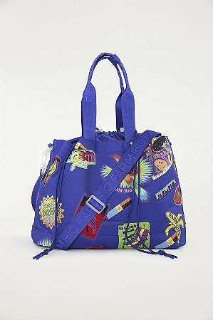 Bolsa Farm Carioca Patch Rio Azul