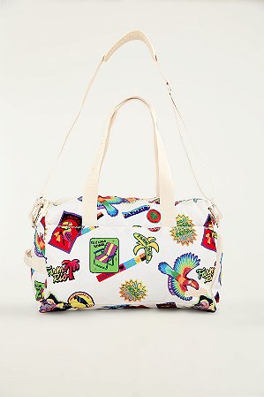Bolsa Farm Viva Patch Rio Off White