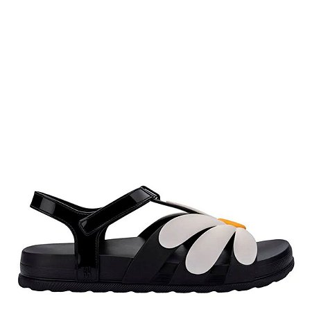Sandália Melissa Bloomy Sandal Preto Branco