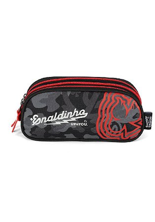 Estojo UP4YOU Triplo By Enaldinho Preto