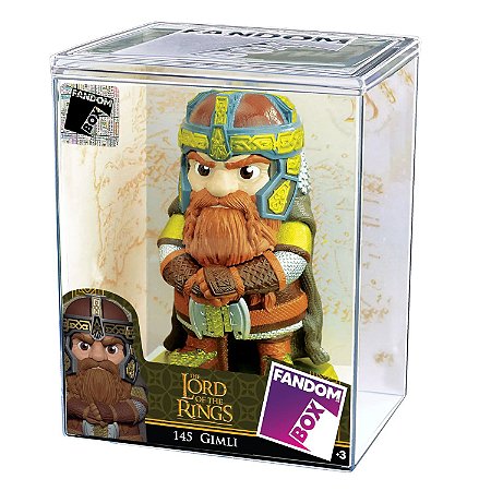 BONECO FANDOM BOX GIMLI SENHOR DOS ANÉIS