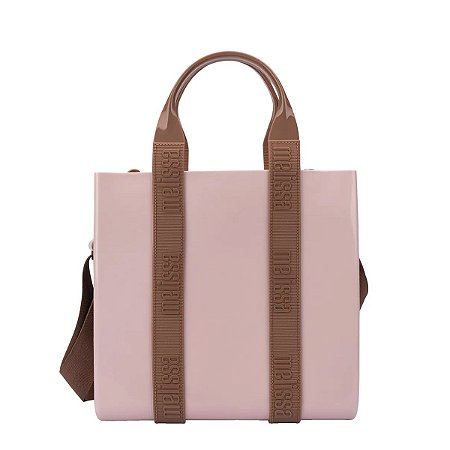 Bolsa Melissa Dulce Bag Rosa Marrom