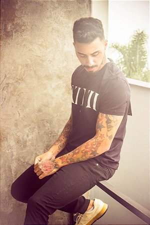 CAMISETA COTTON FINE ELLUS XLVII CLASSIC MC