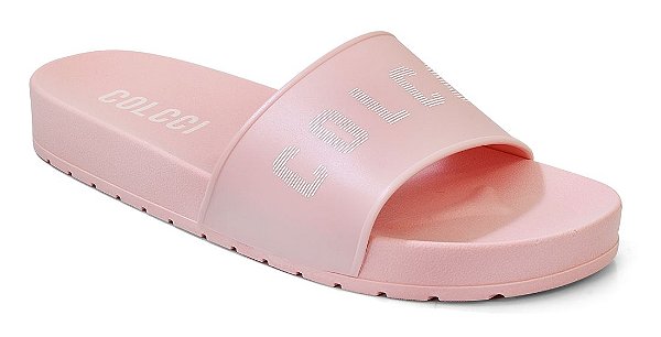 CHINELO MODELO SLIDE COLCCI JOSI ROSA ICE PINK