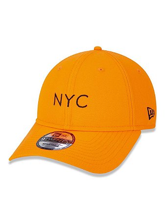 BONÉ NEW ERA FLUOR 9TWENTY SIMPLE NYC LARANJA