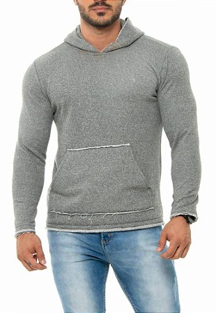 MOLETOM RED FEATHER CANGURU MASCULINO MESCLA