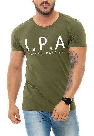 CAMISETA RED FEATHER IPA VERDE MASCULINA