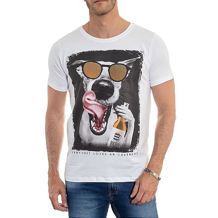 CAMISETA RED FEATHER UNDERDOG MASCULINA